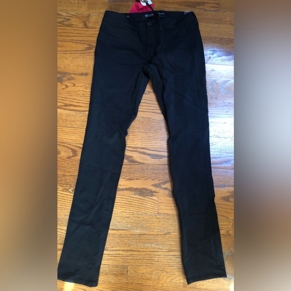 Vintage Black STONE LOVE Sweet Skinny Pants  Size 9. Nwt